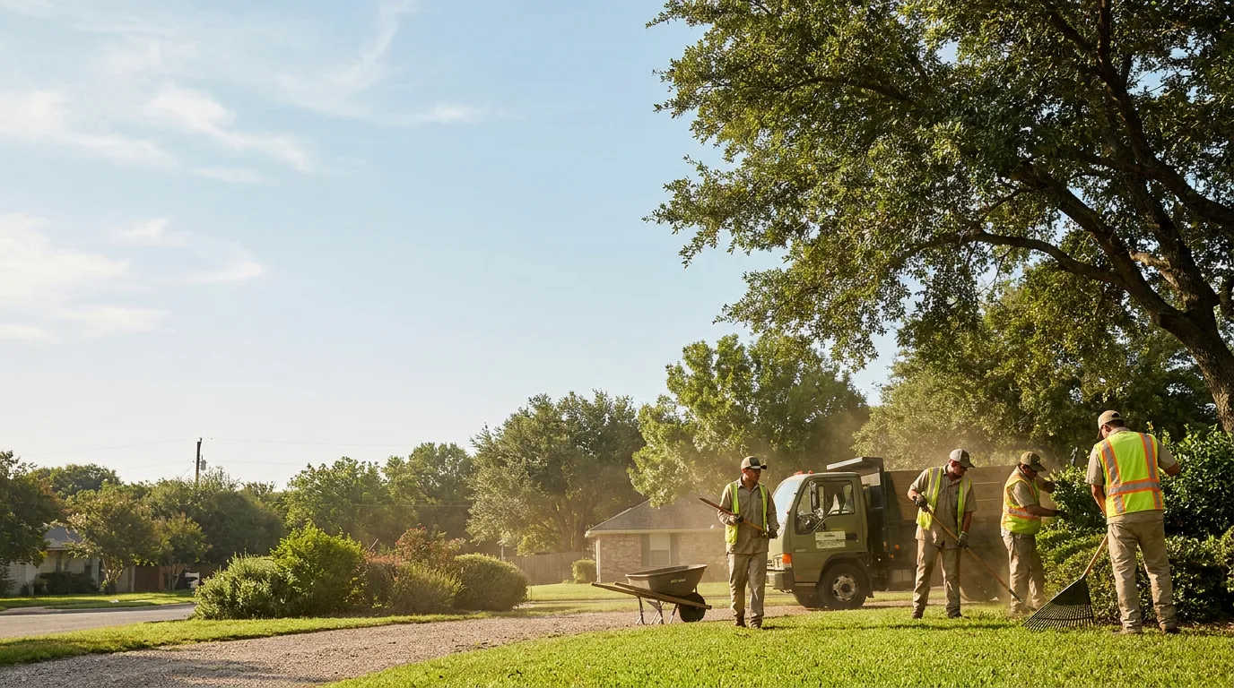 Landscaping in Happy, TX near me